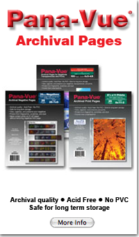 PanaVue Archival Sheets